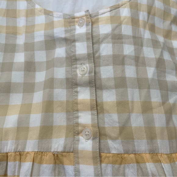 Madewell Button-Front Tiered Mini Dress - Picture 7 of 7